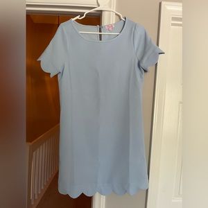 Pink Lily Blue Dress